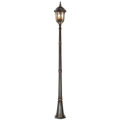 Baton Rouge lampa stojąca 4xE14 IP44 orzechowa Elstead Lighting