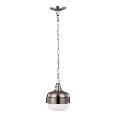 Cadence 1 lampa wisząca 1xE27 nikiel Elstead Lighting