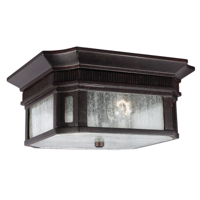 Federal lampa sufitowa 2xE27 IP44 brąz Elstead Lighting