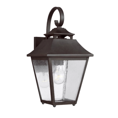 Galena 1 kinkiet IP44 1xE27 ciemnobrązowy Elstead Lighting