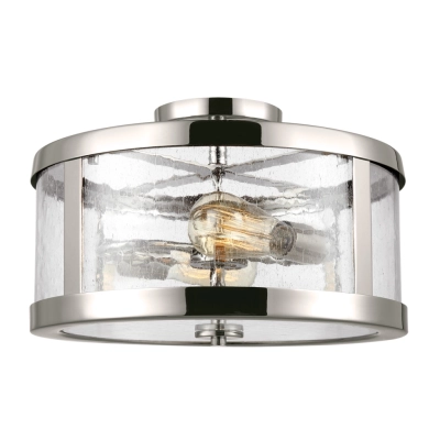 Harrow lampa sufitowa 2xE27 nikiel Elstead Lighting