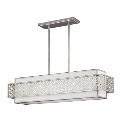 Kenney 5 lampa wisząca 5xE27 srebrna Elstead Lighting