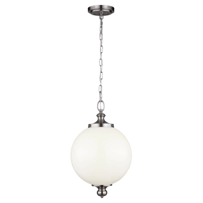 Parkman 1 lampa wisząca 1xE27 szczotkowana stal Elstead Lighting