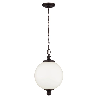 Parkman 1 lampa wisząca 1xE27 olejowany brąz Elstead Lighting