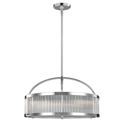 Paulson 6 lampa wisząca IP44 6xG9 chrom Elstead Lighting