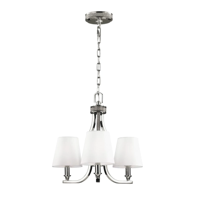 Pave 3 lampa wisząca 3xE14 nikiel Elstead Lighting