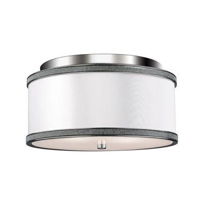 Pave 2 lampa sufitowa 2xE27 nikiel Elstead Lighting