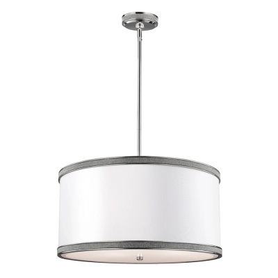 Pave 3 lampa wisząca 3xE27 nikiel Elstead Lighting