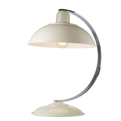 Franklin 1 lampka stołowa 1xE27 kremowa Elstead Lighting