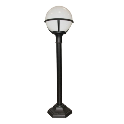 Glenbeigh lampa stojąca 1xE27 IP44 czarna Elstead Lighting