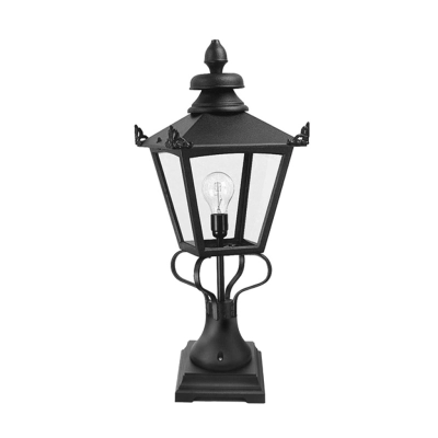 Grampian lampa stojąca 1xE27 IP23 czarna Elstead Lighting