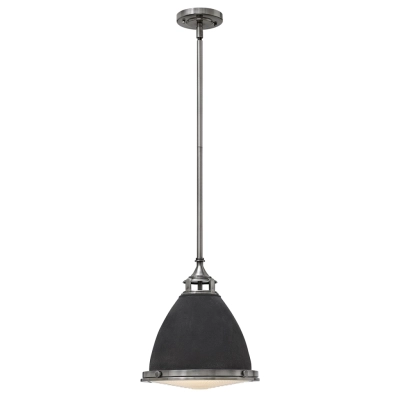 Amelia 1 lampa wisząca 1xE27 stary cynk Elstead Lighting