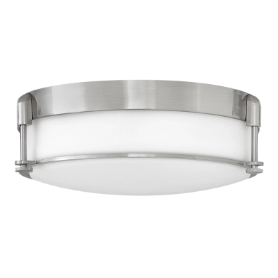 Colbin 3 lampa sufitowa IP44 3xE27 szczotkowany nikiel Elstead Lighting