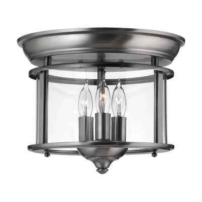 Gentry lampa sufitowa 3xE14 pewter Elstead Lighting