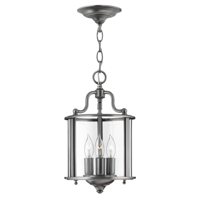 Gentry S lampa wisząca 3xE14 pewter Elstead Lighting