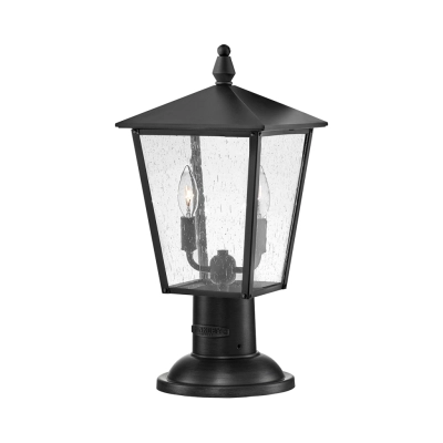 Huntersfield 2 lampa stojąca IP44 2xE14 czarna Elstead Lighting