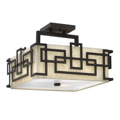 Lanza 3 lampa sufitowa 3xE27 olejowany brąz Elstead Lighting