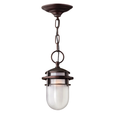 Reef 1 lampa wisząca 1xE27 IP44 brąz Elstead Lighting