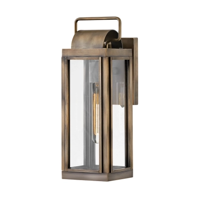 Sag Harbor 1 kinkiet IP44 1xE27 oksydowany mosiądz Elstead Lighting