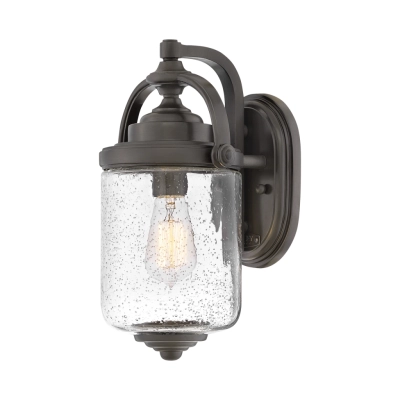 Willoughby 1 kinkiet IP44 1xE27 ciemny brąz Elstead Lighting