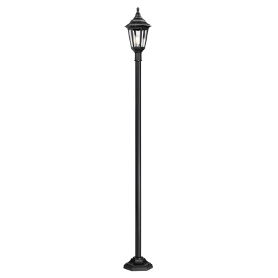 kinsale lampa stojąca 1xE27 IP44 czarna Elstead Lighting