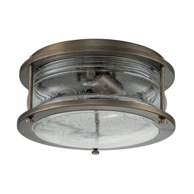 Ashland Bay lampa sufitowa 2xE27 IP44 oksydowany brąz Elstead Lighting