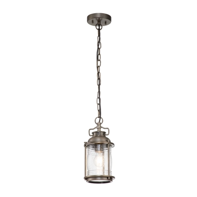 Ashland Bay lampa wisząca 1xE27 IP44 oksydowany brąz Elstead Lighting