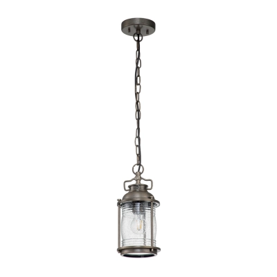 Ashland Bay lampa wisząca 1xE27 IP44 oksydowany brąz Elstead Lighting