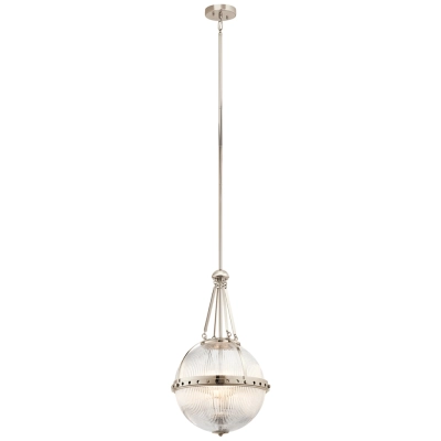 Aster 3 lampa wisząca 3xE14 nikiel Elstead Lighting