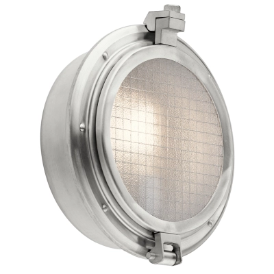 Clearpoint kinkiet 1xE27 IP44 szczotkowane aluminium Elstead Lighting