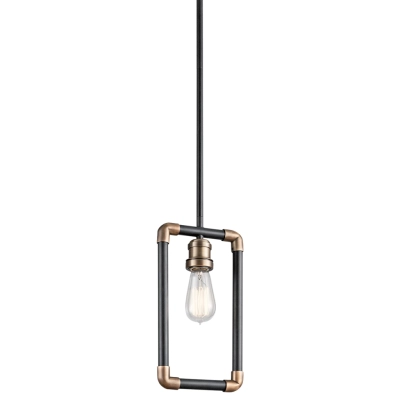 Imahm lampa wisząca 1xE27 czarna Elstead Lighting