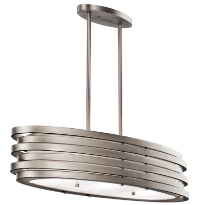 Roswell 3 lampa wisząca 3xE27 nikiel Elstead Lighting