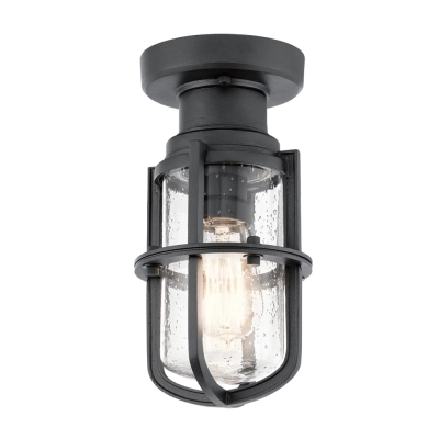 Suri lampa sufitowa / stojąca 1xE27 IP44 czarna Elstead Lighting