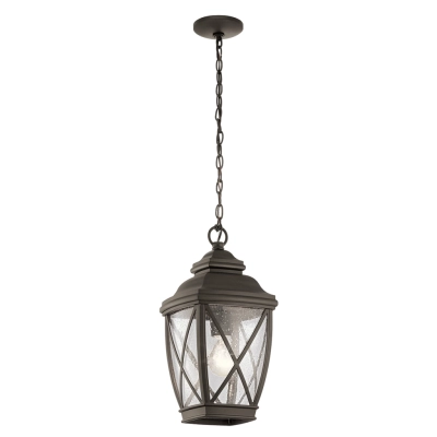 Tangier 1 lampa wisząca 1xE27 IP44 stary brąz Elstead Lighting