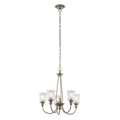 Waverly lampa wisząca 5xE27 pewter Elstead Lighting