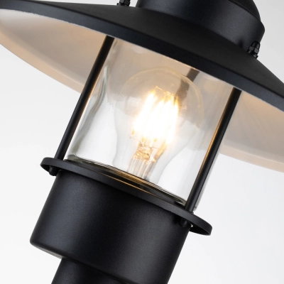 Klampenborg lampa stojąca E27 IP44 czarna