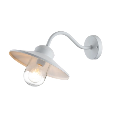 Klampenborg kinkiet E27 IP44 biały Elstead Lighting