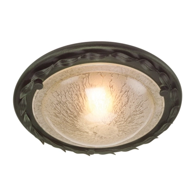 Olivia 1 lampa sufitowa 1xE27 czarny złoty Elstead Lighting