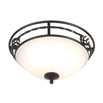 Pembroke 2 lampa sufitowa 2x274 czarna Elstead Lighting