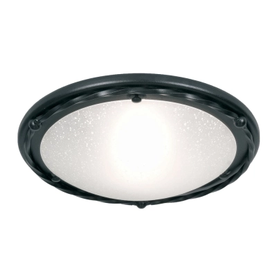 Pembroke 1 lampa sufitowa 1xE27 czarna Elstead Lighting