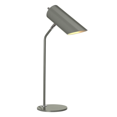 Quinto 1 lampka stołowa 1xE27 szara nikiel Elstead Lighting