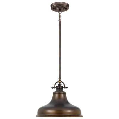 Emery 1 lampa wisząca 1xE27 brąz palladiański Elstead Lighting