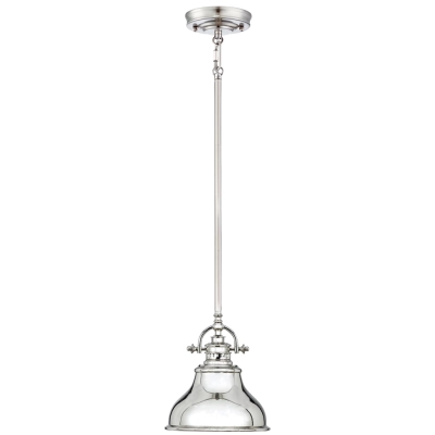 Emery 1 lampa wisząca 1xE27 cesarskie srebro Elstead Lighting