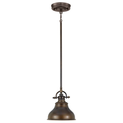 Emery 1 lampa wisząca 1xE27 brąz palladiański Elstead Lighting