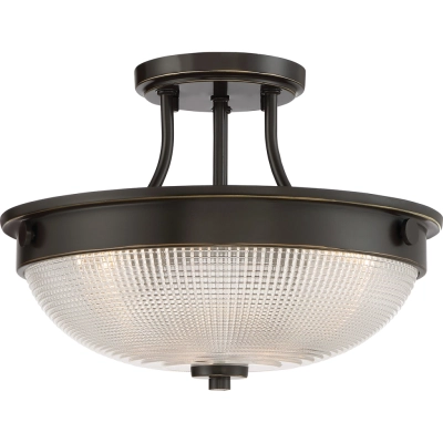 Mantle 2 lampa sufitowa 2xE27 palladiański brąz Elstead Lighting