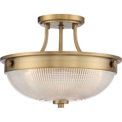 Mantle 2 lampa sufitowa 2xE27 stary mosiądz Elstead Lighting