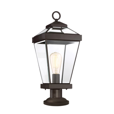 Ravine lampa stojąca 1xE27 IP44 brąz Elstead Lighting