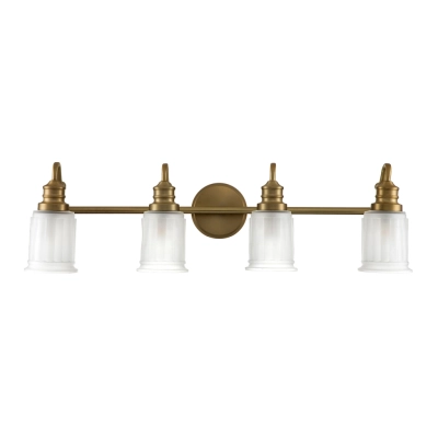 Swell 4 kinkiet IP44 4xG9 szczotkowany mosiądz Elstead Lighting