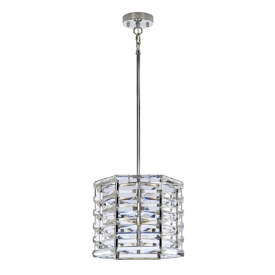 Shoal lampa wisząca 1xE27 polerowany nikiel Elstead Lighting