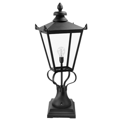 Wilmslow lampa stojąca 1xE27 IP23 czarna Elstead Lighting